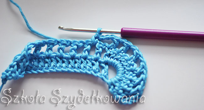 schemat na szydełko, crochet stitch, tutorial
