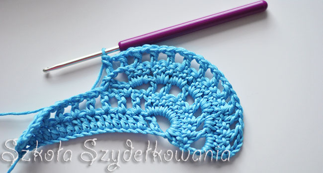 schemat na szydełko, crochet stitch, tutorial