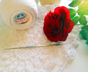 Szkoła Szydełkowania, kordonek Babylo, DMC, test kordonka Babylo