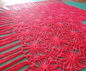 Szkoła Szydełkowania, szydełkowe ponczo, crochet poncho, tutorial, frędzle