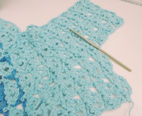 Szkoła Szydełkowania, szydełkowy kardigan, crochet kardigan, tutorial, szydełkowanie