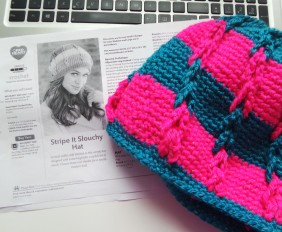 szydełkowa czapka, crochet hat, Szkoła Szydełkowania, szydełkowanie, tutorial