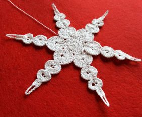 śnieżynka, szydełkowa śnieżynka, crochet snowflake, Szkoła Szydełkowania, szydełkowanie, śnieżynka frostfangs, frostfangs snowflake